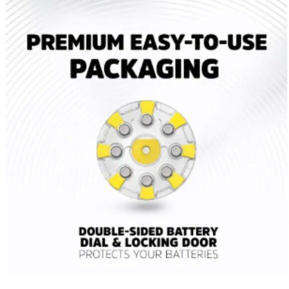 Energizer Size 10 Hearing Aid Batteries - 24 pack - Picture 6 of 8